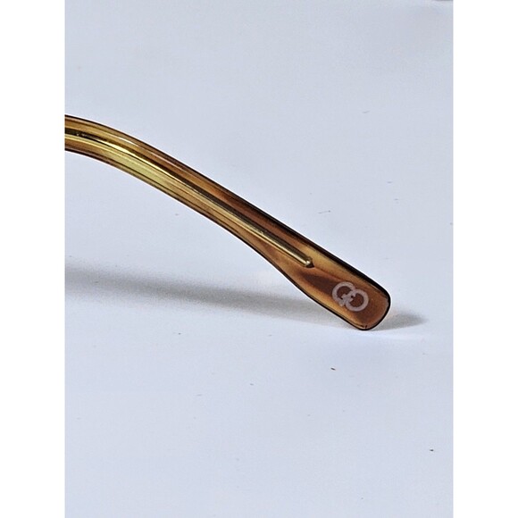 GIANNI PO WOMEN'S EYEGLASSES GP 2603 55-17 145 Brown Tortoise NWT DEMO LENSES - Picture 16 of 16